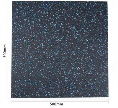 China Colorful 15mm Thick Environmentally Friendly Fitness Accessory Gym Mat Gym Rubber Flooring for sale