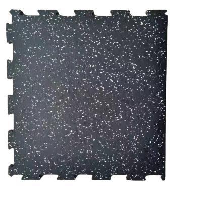 China Environmentally friendly anti-slip gym cheap rubber floor interlocking gym mat for sale