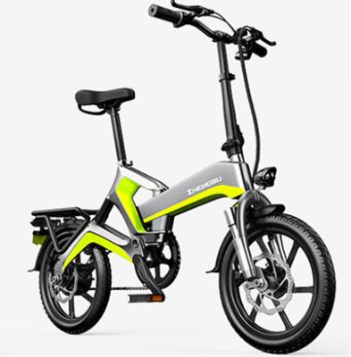 China Wholesaler Magnesium Alloy Folding 400w 48v Max Speed ​​Power e Electric Bicycle Adult Rechargeable Electric Bicycle ebike for sale