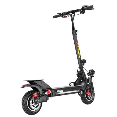 China 2022 high quality unisex 10 inch 48v 1200w dual motors fast big power off road electric scooter folding e scooter for adult for sale