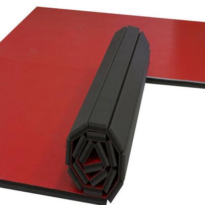 China eco-friendly school roll up mat vinyl tiny4k yoga mat teen wrestling mat small for sale for sale