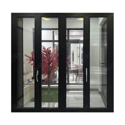 China Grandsea Factory Price Chinese Aluminum Folding Doors Windproof Folding Door Exterior Folding Doors For Houses for sale