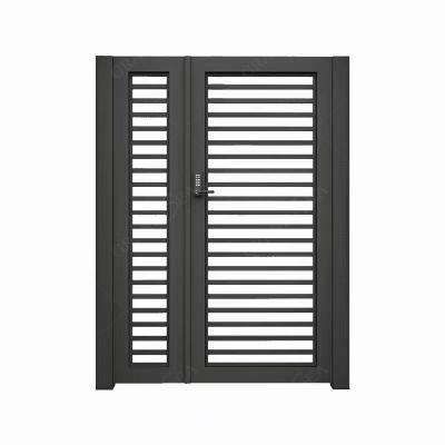 China Heavy Duty And Easy Assemble Minimalist Guangdong Single Fence Gate For Houses Iron Barrier Gates for sale