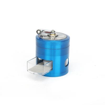 China Zinc 2021 New Design Custom Portable Herb Grinder With Drawers LOGO High Quality Herb Grinder Wholesale for sale