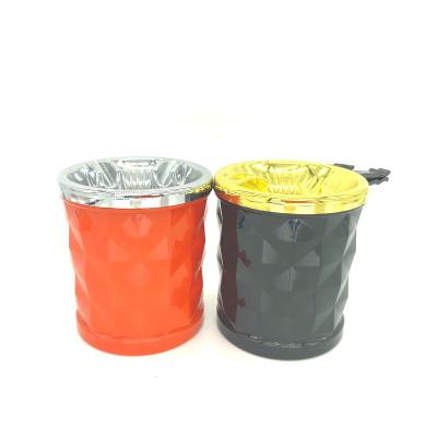 China 2021 pp custom ABS plastic portable ashtray cheap butt bucket ashtray for car cigar plastic ashtray for sale