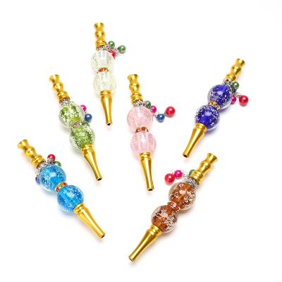 China 2021 Wholesale Hot Selling Metal Accessories Bling Animal Holder Metal Hookah Smoking Mouthpiece Tips Machines for sale