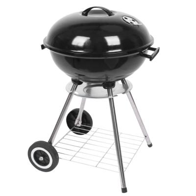 China Easily Assembled Outdoor Garden 2022 New BBQ Grills 17 Inch Weber Style BBQ Kettle Charcoal Grill for sale