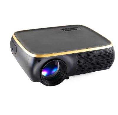 China Full New Built-in Speakers Factory Direct Manufacturing Appearance HD LCD Projector M8 Home Theater Projector for sale