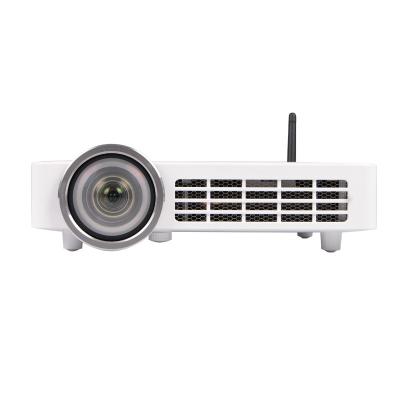 China Short Throw DLP Throw Ultra Short 800 ANSI Lumens 1280x800 Resolution 3D Support LED Projector for sale