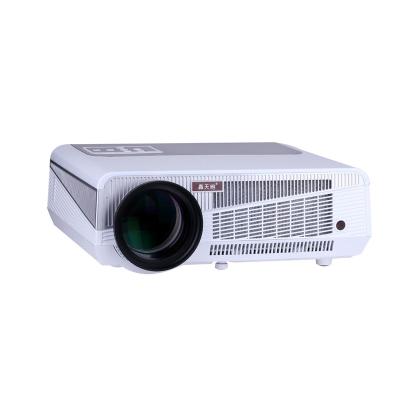 China HTP 86+ Led Projector With VGA USB PC RGB AV TV Support Android WIFI Mirror Cast 60--120inch for sale