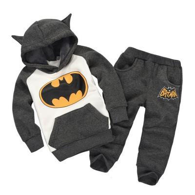 China Free delivery casual children's cartoon modeling suit with plush children's clothing set children's boy's clothing boutique children's winter clothes for sale