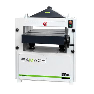 China SAMACH Furniture Woodworking Thickness Planer Machine Single Sided Planing Wood Planer Thicknesser for sale