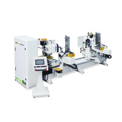 China SAMACH Automatic Solid Wood Tenon and Mortise Double End Tenoning Machine Double-End CNC Tenoning Machine for sale