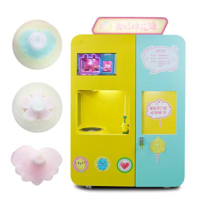 China Customization Accepted 12 Continuously Updated Cotton Silk Vending Business Candy Fancy Game Machine for sale