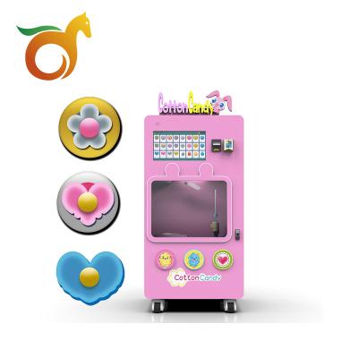 China Customization Accepted Wale Cotton Candy Machine Automatic Inexpensive Making Vending Machine for sale