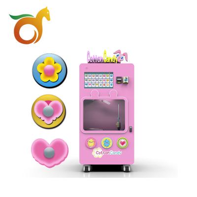 China Customization Accepted Small Size Purchase Price Cotton Candy Machine Automatic Cleaning Highly Interactive Manufacturer for sale