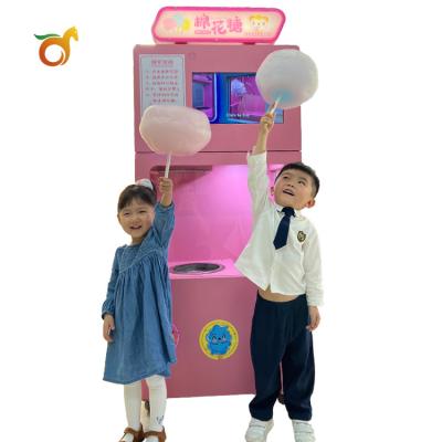 China Customization Accepted Automatic Inexpensive Breeze Cotton Candy Selling Making Machine Manufacturer for sale