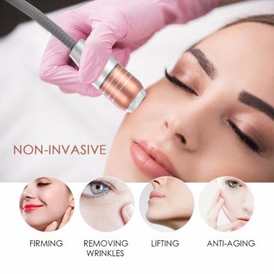 China Beauty SPA Beauty Salon Home 2 in 1 RF Face  Wrinkle Removal Machine V-Max Radar Line Carving Face Lifting Beauty Machine for sale