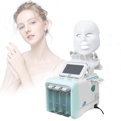 China Skin Tightening 2023 Hot Sale 7 In 1 Muti-functional Hydrogen Oxygen Infusion Facial Treatment Peeling Small Bubble Machine for Skin Care for sale