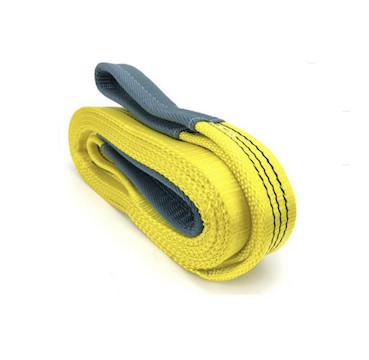 China 240mm Width Polyester Webbing Sling For Products Made Of 100% High Tenacity Polyester for sale