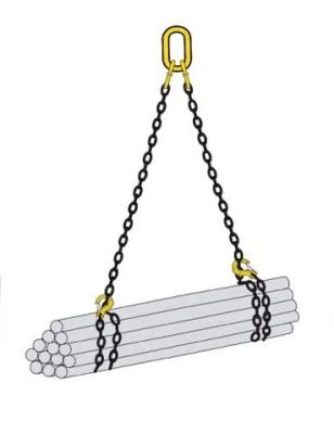 China Industrial Heavy Lifting 34mm 2 Leg Chain Sling for sale