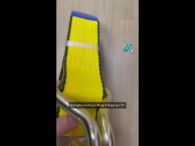 3 ton polyester round sling, ree, 45mm, yellow