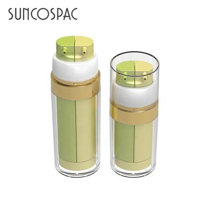 China Cosmetic Lotion Pump Bottle For Cosmetic Plastic Lotion Bottle Pump Package Packaging Use Square Acrylic Bottle for sale