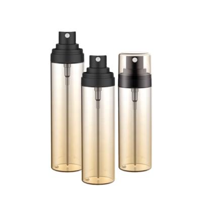 China Ultra Good Cosmetic Packaging 120ml Mist Spray Pump PET Plastic Bottle for sale