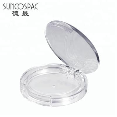 China Fancy 3.5g Personal Care PET Makeup Clear Empty Compact Case for sale