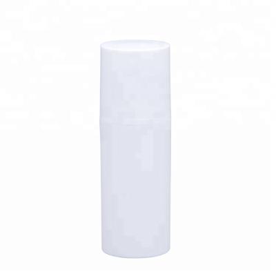 China Personal Care Hot Sales PP Plastic Cosmetic Lotion Pump Bottle Packaging 15ml 30ml 50ml Airless Bottle for sale