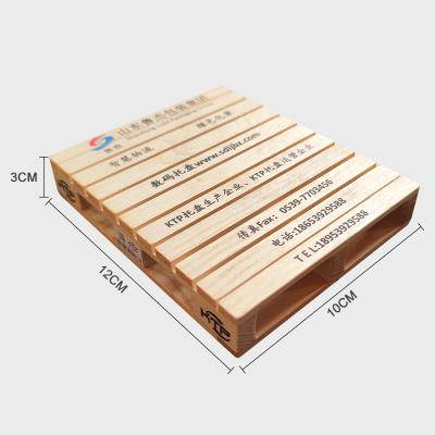 China FREE SAMPLE Untersetzer Mini Pallet Coasters Solid Wood Sustainable Coaster for sale