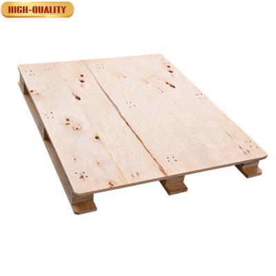 China Compressed Size Plywood Pallet Eco-friendly Non-fumigation Custom Pallet Wooden Single Pallet Pallet for sale