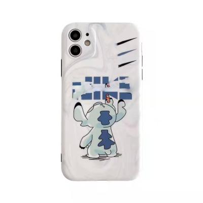 China 2020 Unique Cartoon Stitch Lens Protection IMD Silicone Soft Cute Phone Case Cover New For iPhone 12 Case for sale