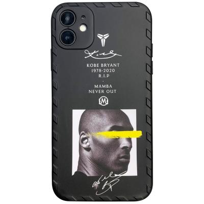 China 2020 Trend Brand New Unique Kobe Lens Protection IMD Silicone Soft Phone Case Cover For iPhone 12 for sale