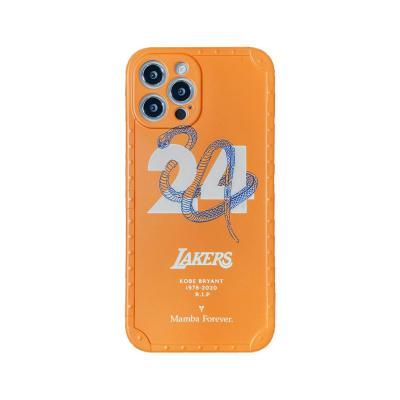 China No more python design. 2021 New Basketball Lakers Eco-friendly 24 For iPhone12promax Cell Phone Case for sale