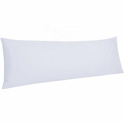 China Antistatic Cotton Pillow Cover Hidden Zipper White Cotton Pillow Case for sale