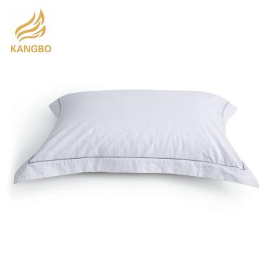 China Custom Made Bamboo Fiber Pillowcase Soft White Bamboo Anti-bacteria Jacquard Pillow Case Skin-Friendly Home Skin-Friendly for sale