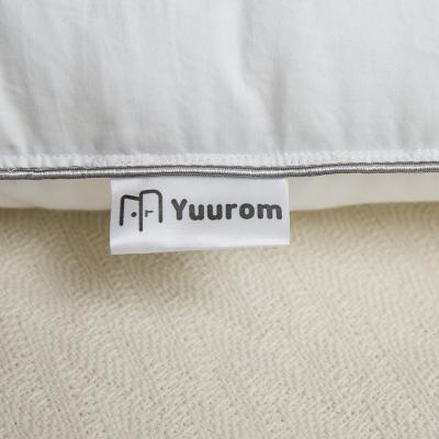 China White Hypoallergenic Fabric Polyester Anti-bacteria Cotton Yuurom Sleep Filling Pillow For Home Hotel for sale