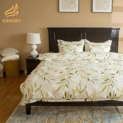 China Nondisposable Pattern Queen Bedding Set Custom Cotton Printed King Size Bed Sheet For Sleeping for sale