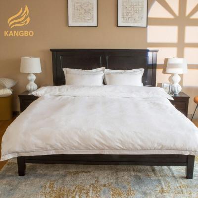 China Nondisposable Healthy Bamboo Fabric Bedding Sheets Sets Bedding Set With Jacquard Pattern for sale