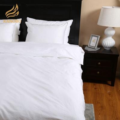 China Luxury White 100% Cotton Duvet Cover Single Duvet Cover for sale