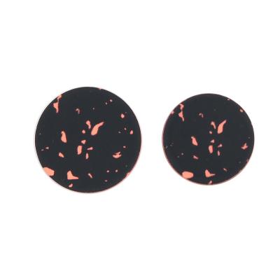 China Zinc Alloy Metal Paint Snap Snap Button Rubber Viable Custom Metal Spring Button for sale