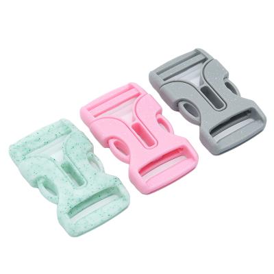 China Eco-friendly New Color Slip Quick Release Plastic Belt Buckle For Luggage for sale