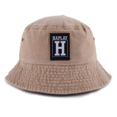 China Wholesale Image Beach Retro Foldable Sun Washed Cotton Bucket Hat for sale