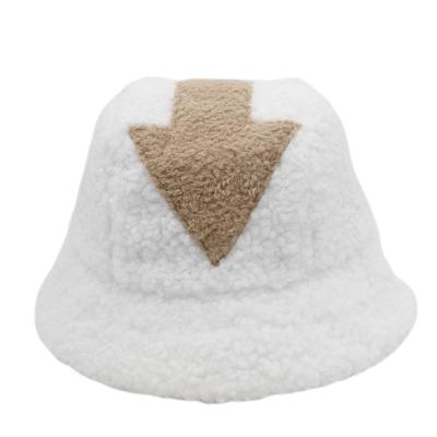 China Wholesale Picture Faux Fur Women Terry Towel Winter Fur Logo Bucket Hat for sale