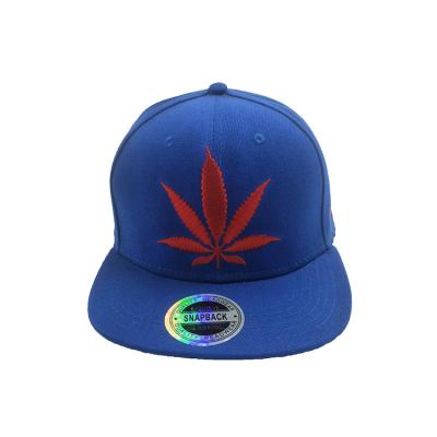 China Custom 5 Panel High Profile Blue Hats Embroidery Logo 5 Panel Hats JOINT Hat for sale