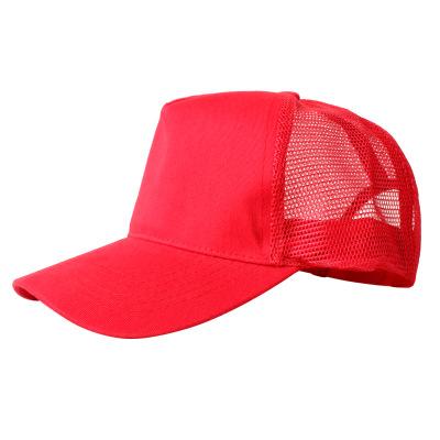 China COMMON Fast Delivery High Quality Cotton Trucker Hat Custom Red Foam Mesh Cap Hat for sale