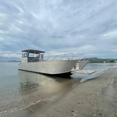 China CE certified 10m aluminum work barge landing craft boat for sale for sale