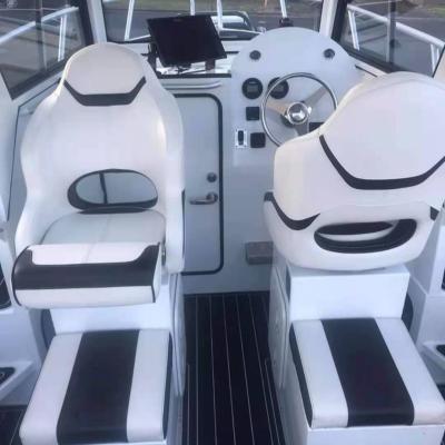 China Fishing 21ft Aluminum Walk Around Center Cabin Boat Fishing Boat For Sale for sale