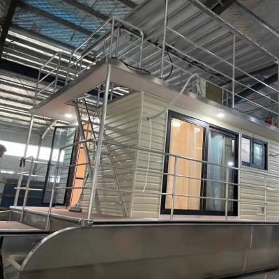 China Luxury 8.5m aluminum house aluminum fishing boat for sale for sale